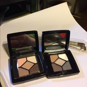 A 2 Set of Dior Traveling Eyeshadow, New