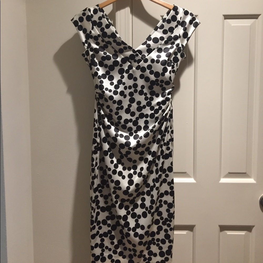 Maggy London polka dot dress