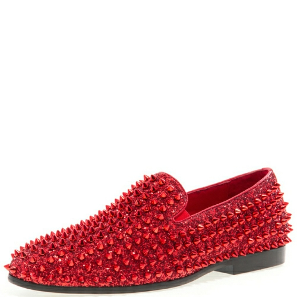 JUMP NEWYORK LUXOR RED SLIP ON LOAFERS