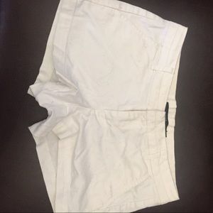 White Harper Shorts