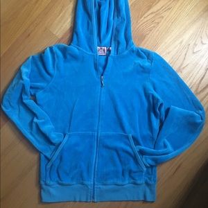 Blue juicy couture jacket with crystals