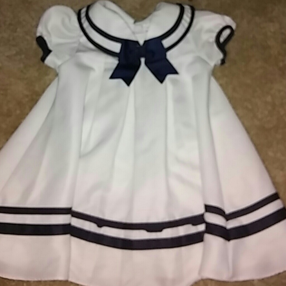 Little girl sailor dress