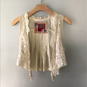 Free People Lace Vest