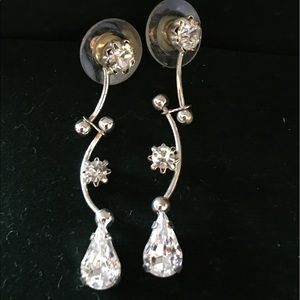 Silver earring