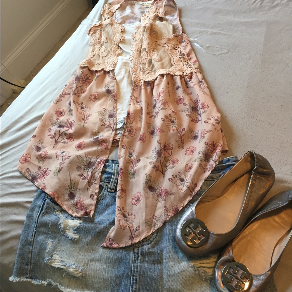 Floral vest