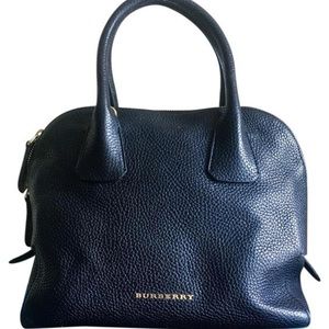 SOLD Burberry London Grainy Leather Greenwood