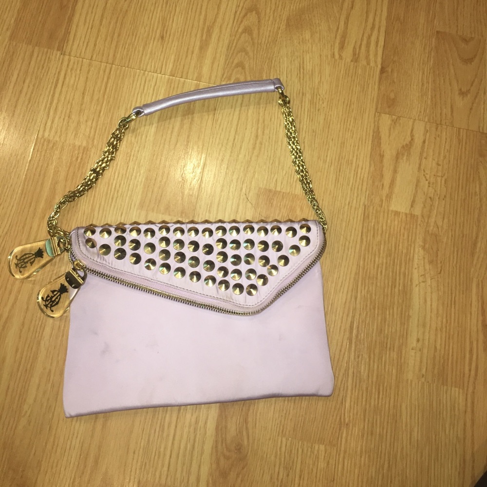 Christian Audigier Lilac Mini Bag