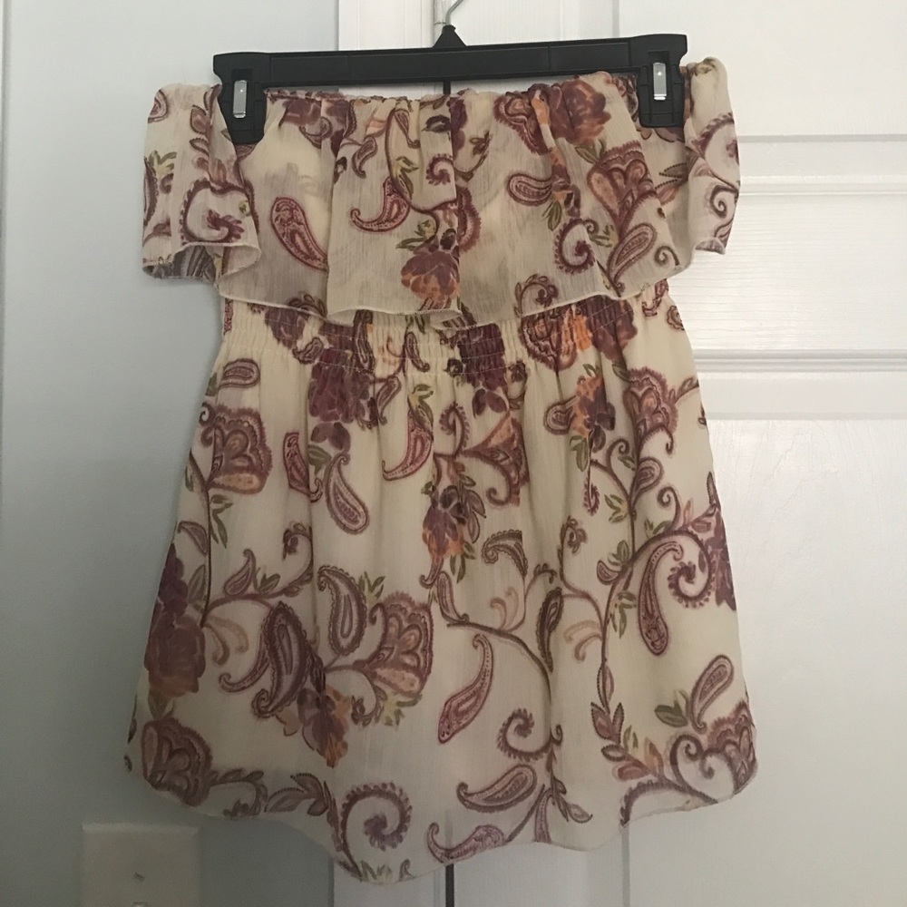 Boho Tube Top Size Medium