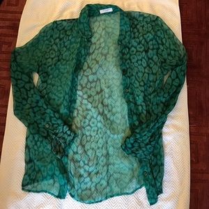 Equipment silk blouse