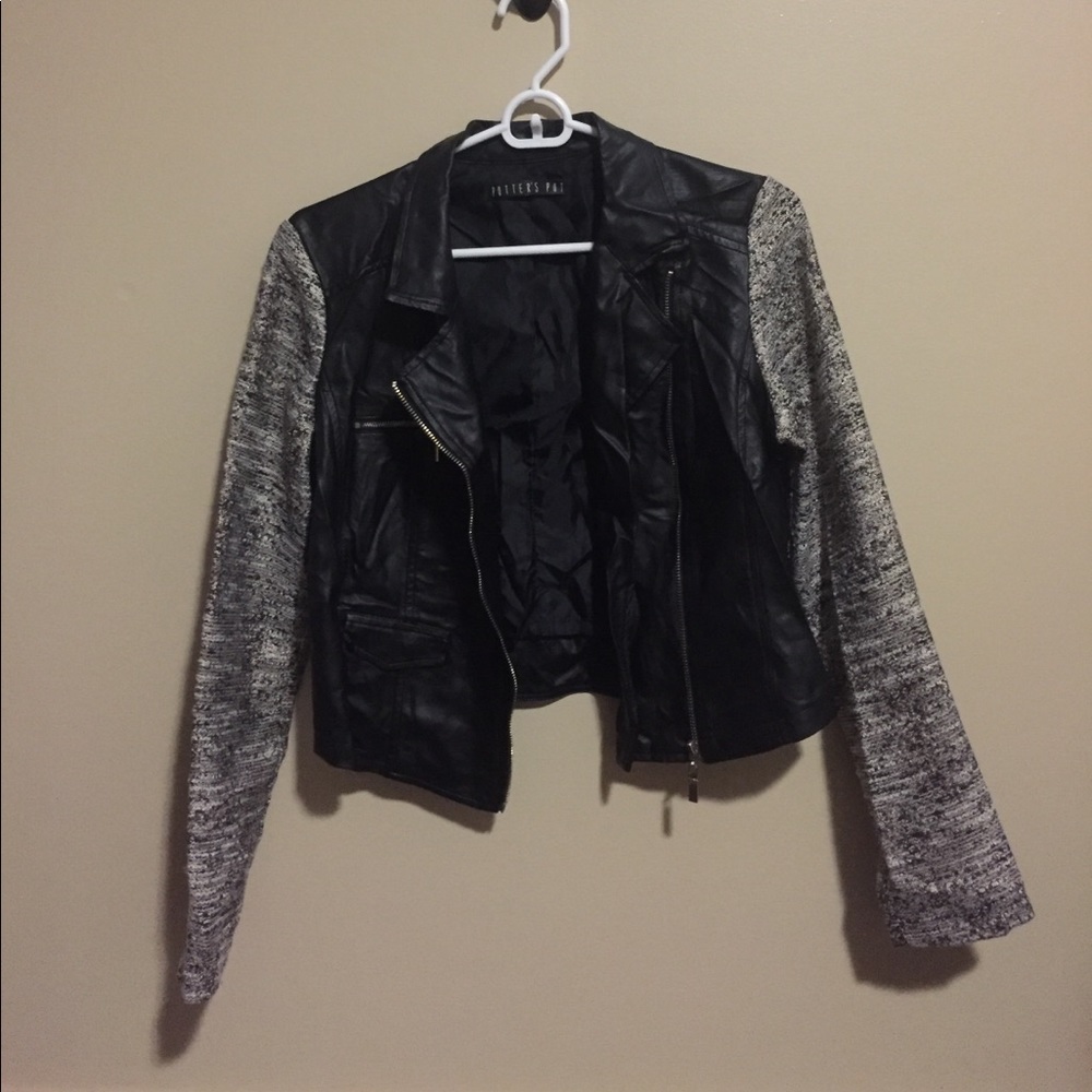 Faux Leather Jacket