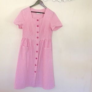 Vintage button down sundress