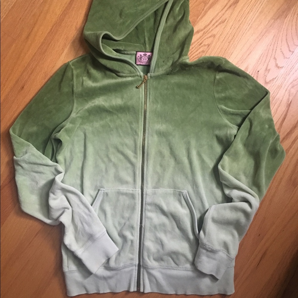 Green ombré juicy couture jacket - Picture 1 of 2