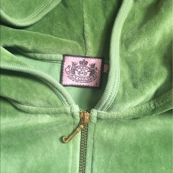 Green ombré juicy couture jacket - Picture 2 of 2