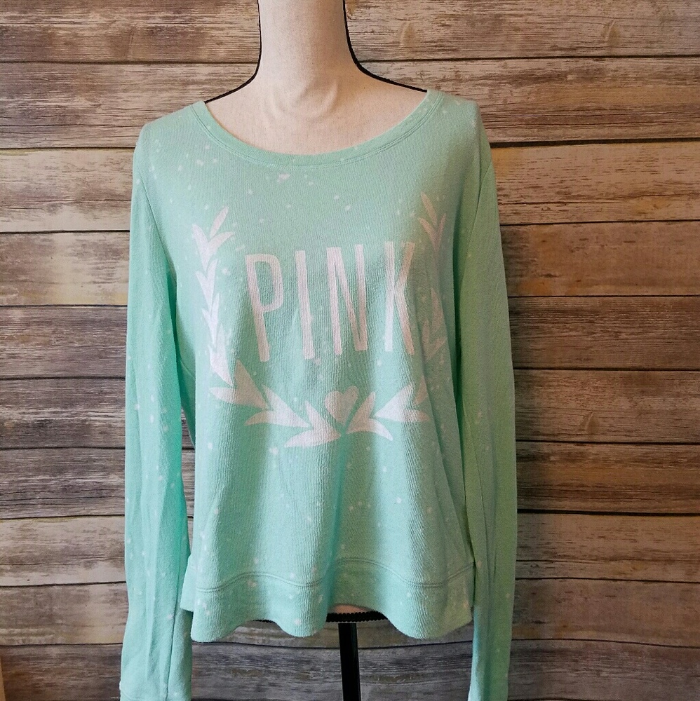 Victoria Secret Pink Mint Light Weight Sweater