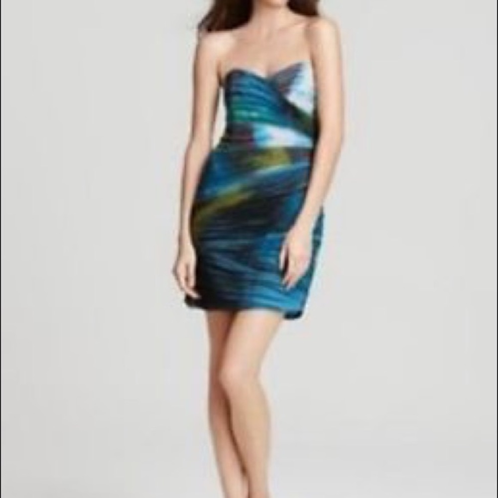 BCBG Winnie Aquamarine dress