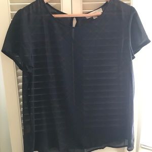 Sheer Ann Taylor Loft top