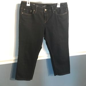 Loft Dark Denim Capris