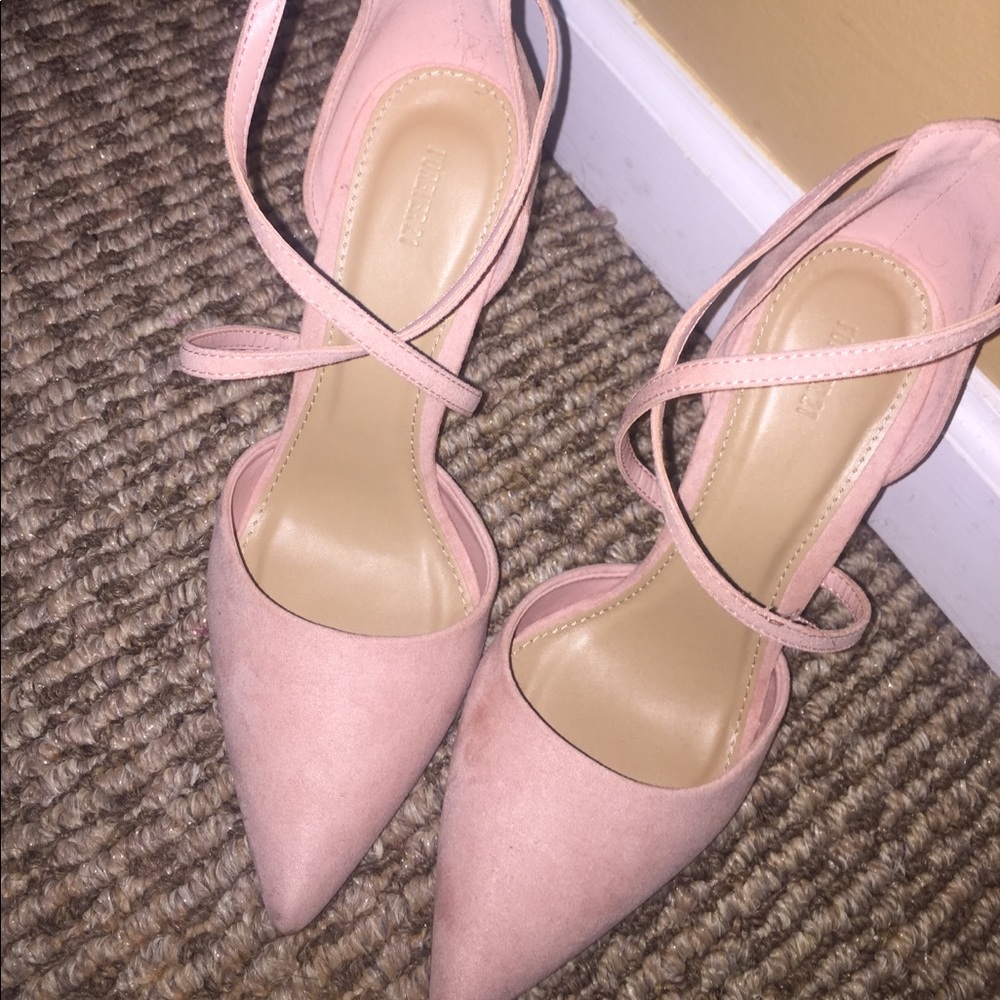 pink heels