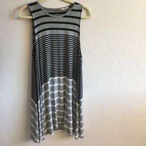 Soft and Sexy American Eagle Grey Striped Dress