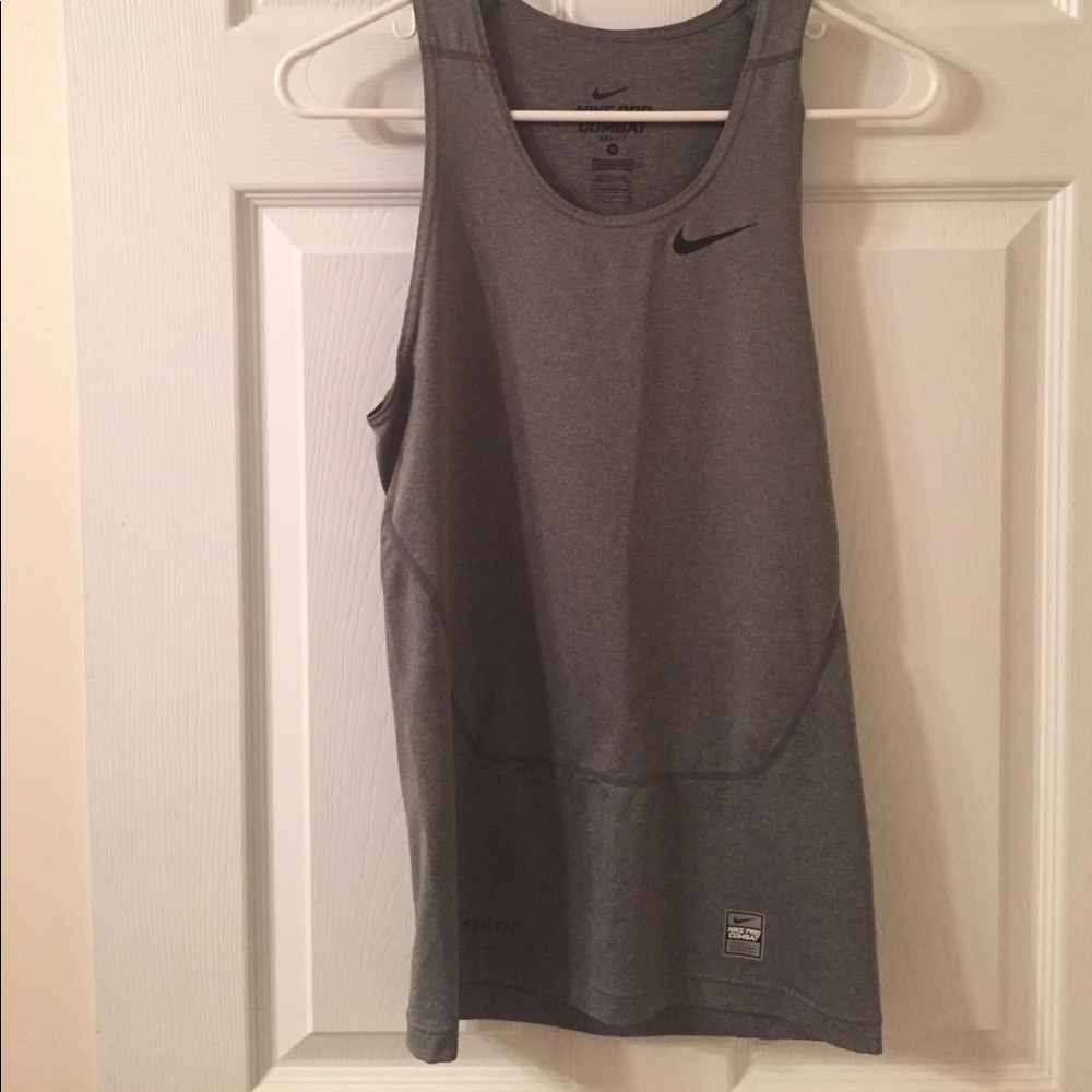 Worn once; like NEW nike work out shirt