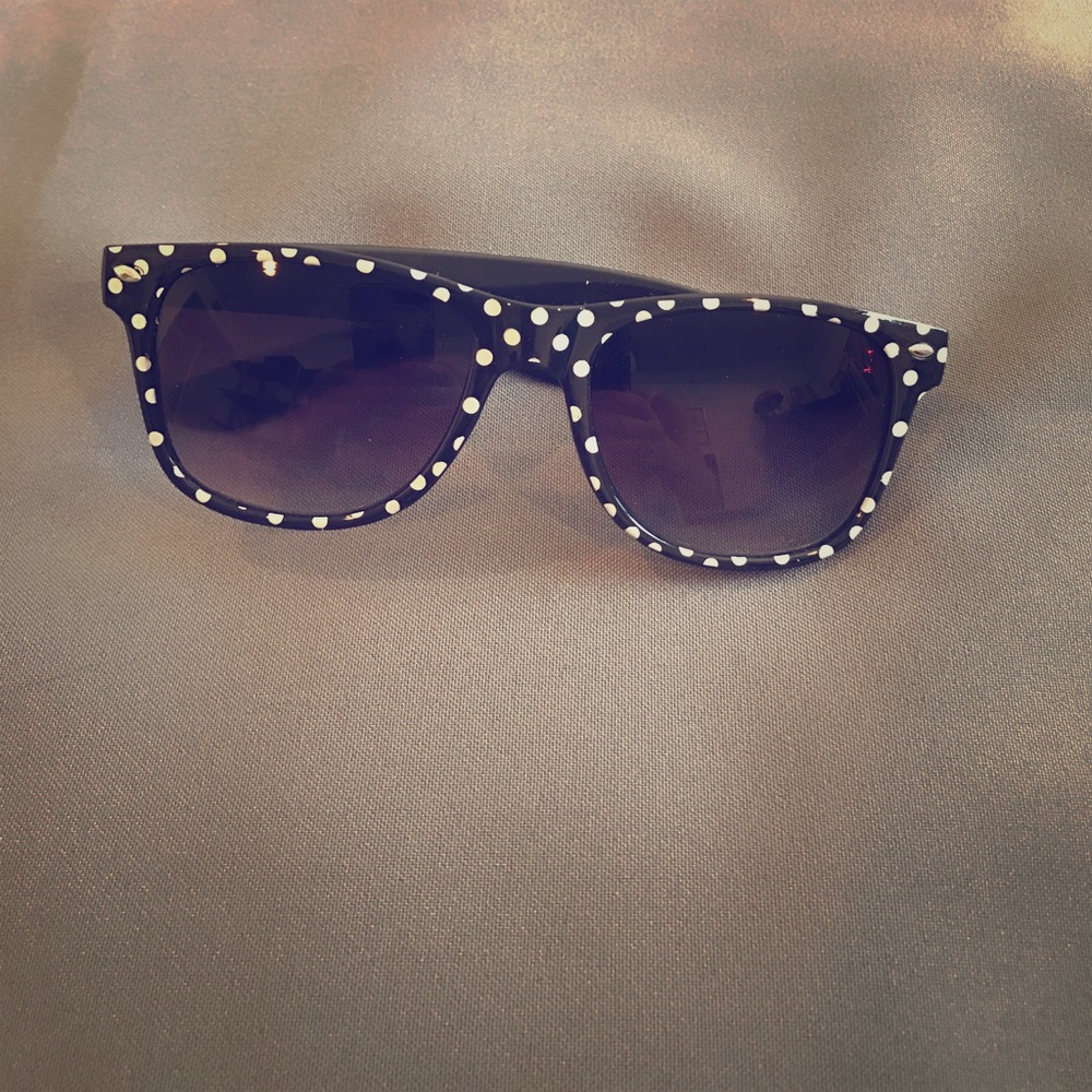 Polka dot sunglasses