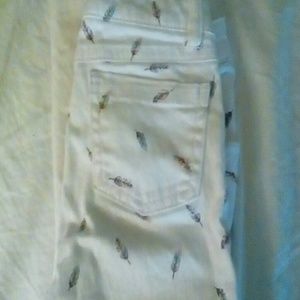 Carter's size 5T pants. Cute boho leaf print.