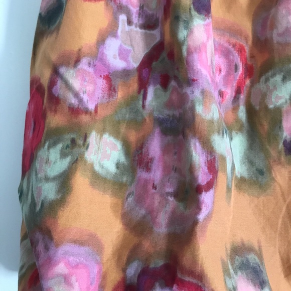 💐 J. Crew poppy waterfloral mini skirt - Picture 4 of 4