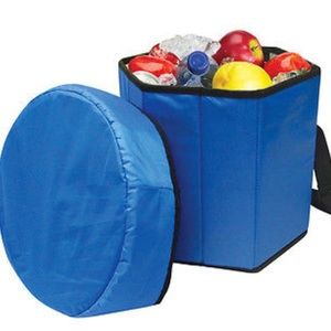 NWT 24 Cans Beach Camping Fishing Cooler Chair