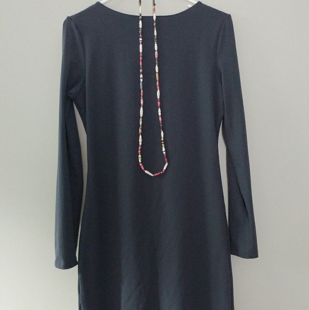 Susana Monaco Cold Shoulder Long Sleave Dress EUC