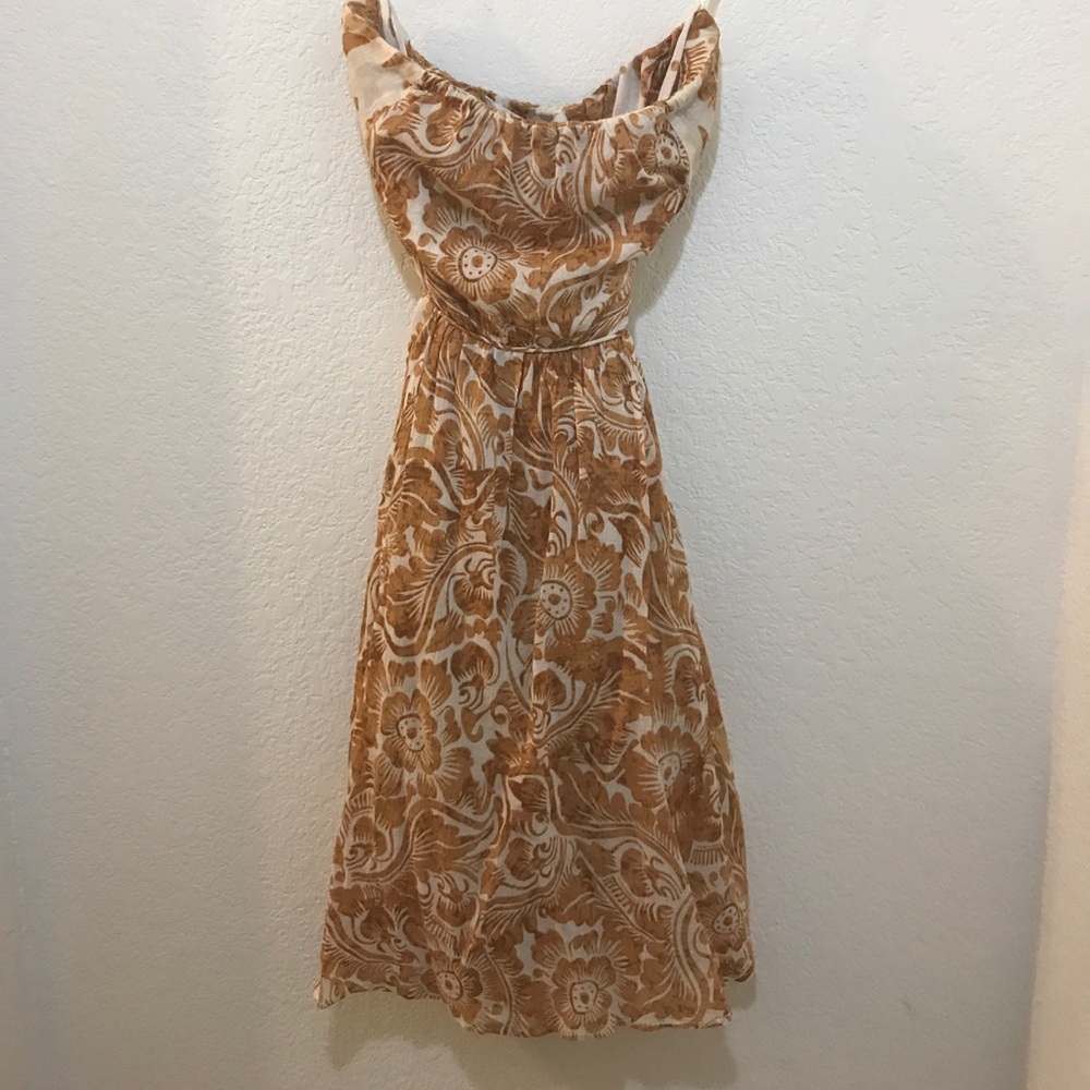 DVF  strapless sundress