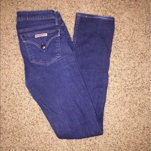 Hudson Dew Slim Straight Leg jeans