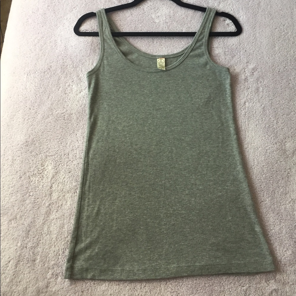 ALTERNATIVE TANK TOP GREY MEDIUM SOFT JERSEY KNIT!
