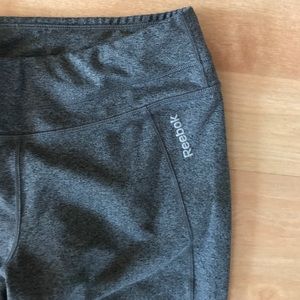 Brand new reebok leggings Medium gray