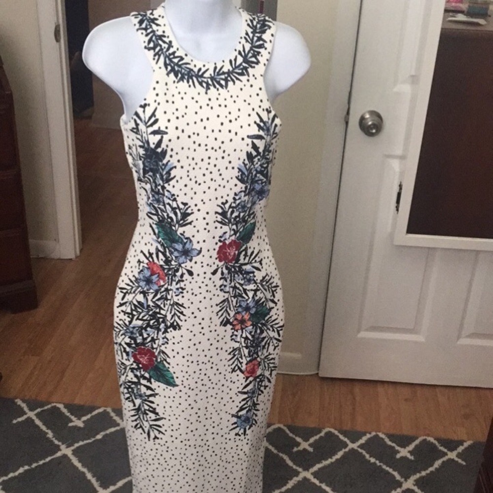 GORGEOUS H&M MIDI DRESS SIZE XS 🌺🌺🌺🌺🌺🌺🌺🌺