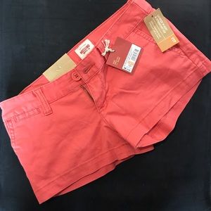 NWT Mossimo Salmon Pink Fit 6 Low Rise Shorts
