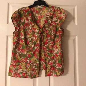 Loft women's button up blouse.