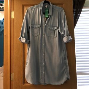 H&M denim mini dress