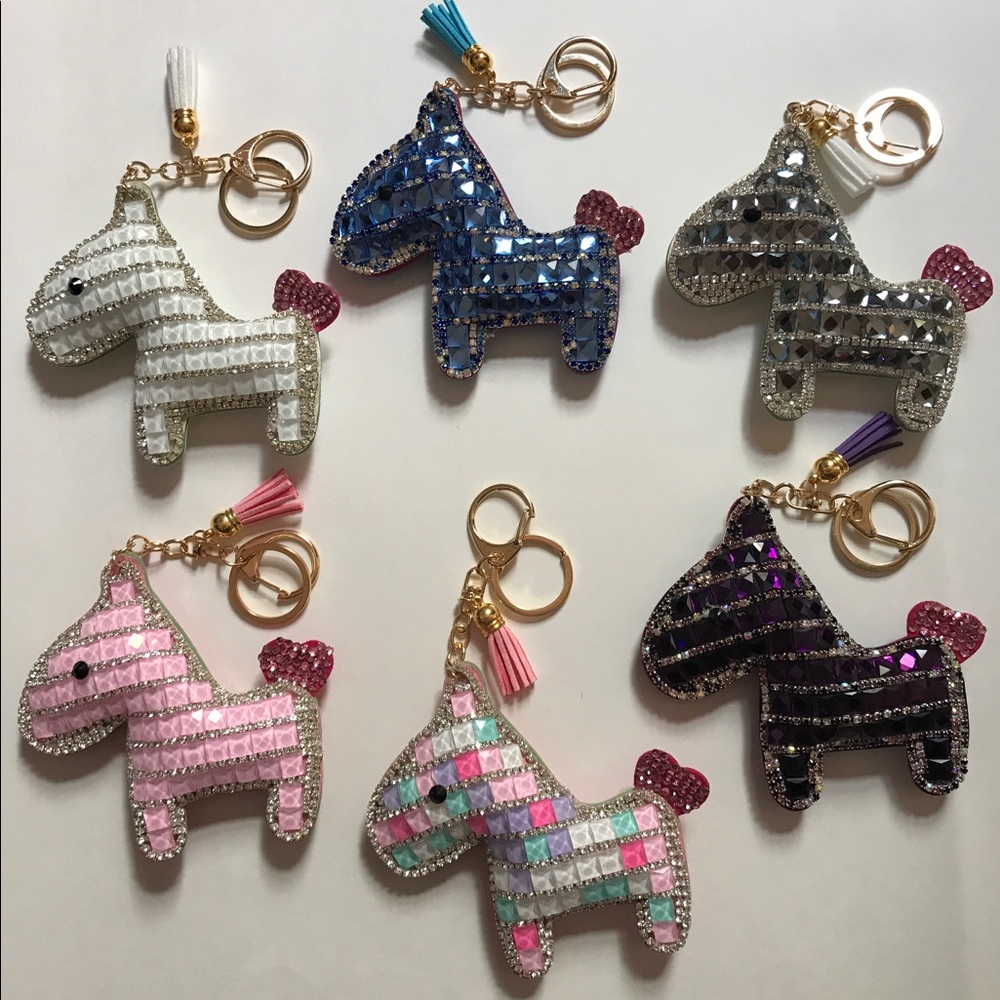 Keychain horse shape handbag keychain