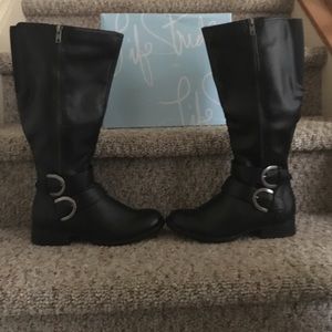 Life Stride X-Must Wide Calf, Black