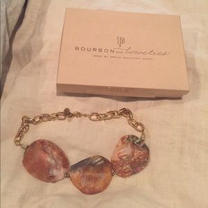 Bourbon and Bowtie Necklace