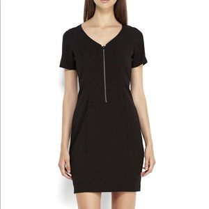 Mark New York iris dress in black and purple