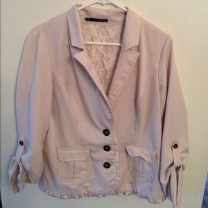 Pale Pink Suit Blazer