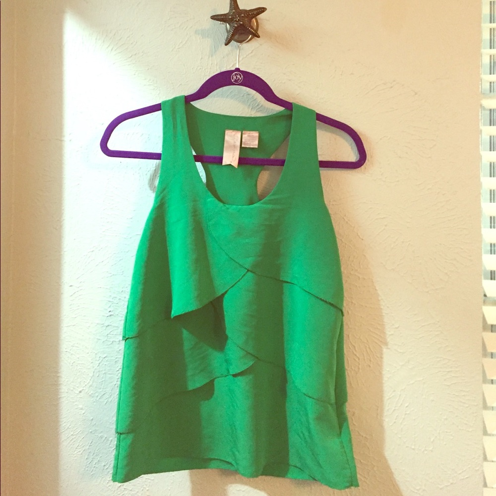 Kelly Green Top