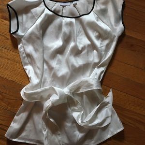 New York and Company black and white shirt