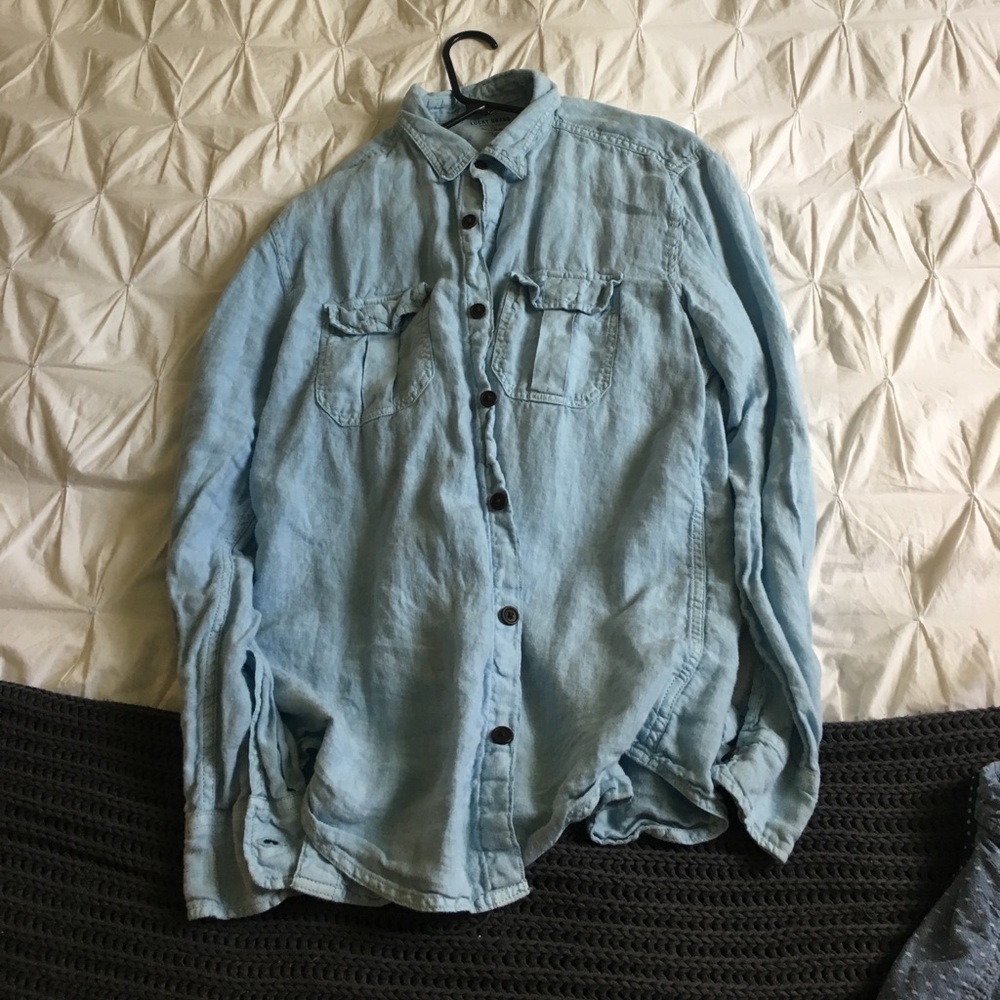 Lucky Brand Irish Linen button down