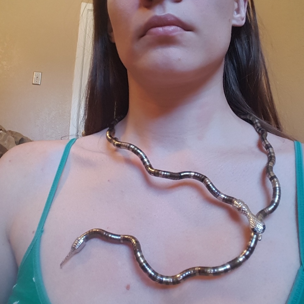 Unique and Versatile Snake Necklace/Bracelet