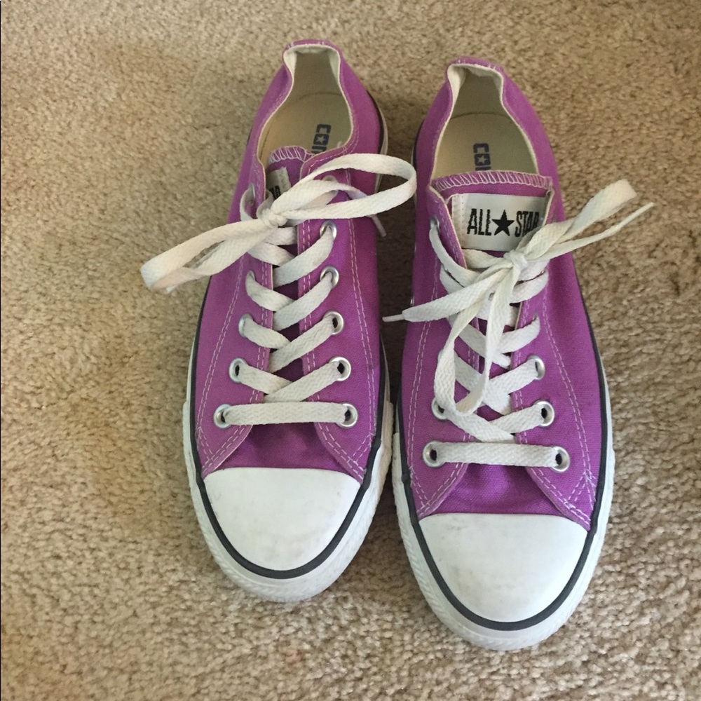 Purple converse