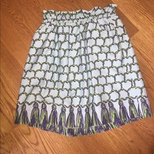Blue and Green Lilly Pulitzer Skirt