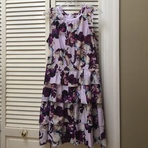 Purple flower dress