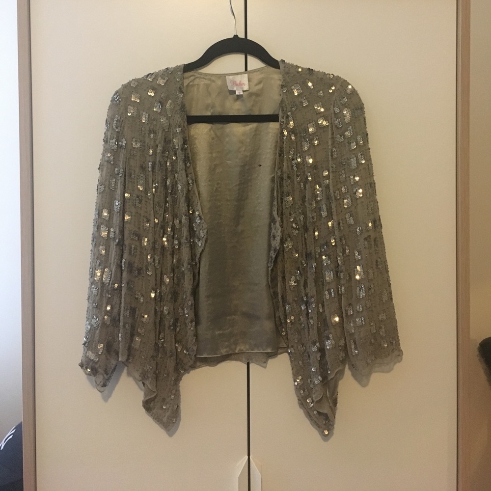 Beaded Parker cardigan